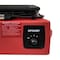Xpower Low Profile Air Mover W/ Power Outlets for Daisy Chain, 1/3 HP, 1050 CFM, 2.8 Amps, 2 Positions, 3 Speeds PL-700A-Red - alternate 3